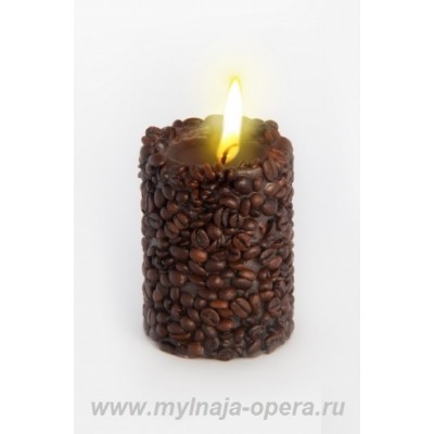 Ароматическая свеча ручной работы "Coffe" с ароматом кофе