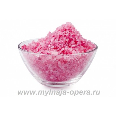 Морская соль для ванн "Высший свет" с эфирным маслом и лепестками розы, 100 гр TM Savonry