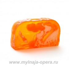 Мыло ручной работы "Оранжевое настроение" с эфирным маслом мандарина, 100 гр TM Savonry