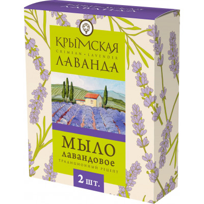 Набор натурального мыла "Крымская Лаванда", ТМ Дом Природы, 200 гр